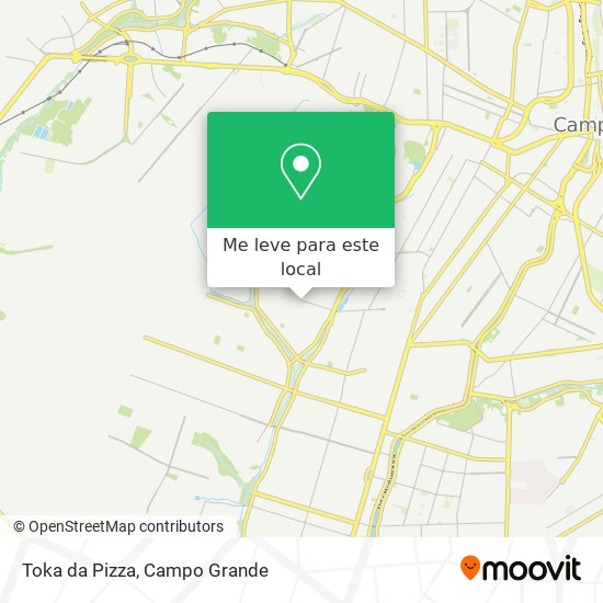 Toka da Pizza mapa