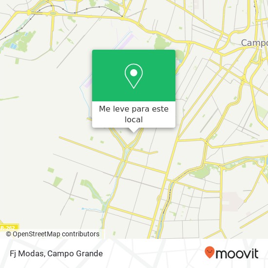 Fj Modas, Rua das Árvores, 152 Leblon Campo Grande-MS 79091-150 mapa