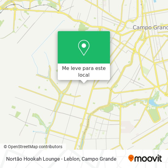 Nortão Hookah Lounge - Leblon mapa