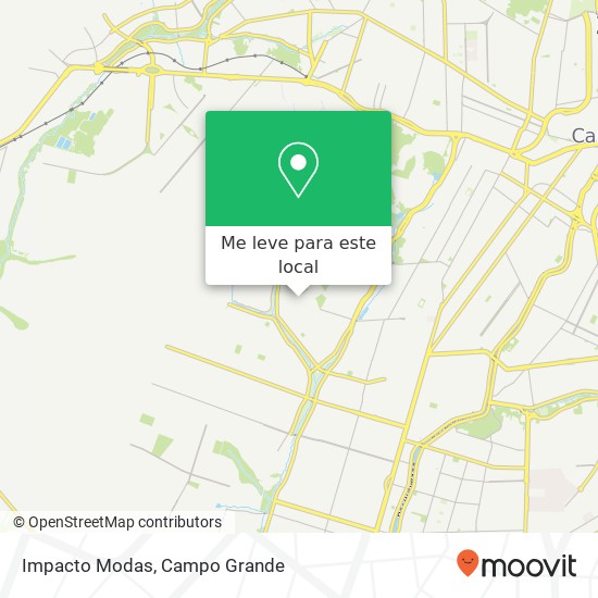 Impacto Modas, Rua das Árvores, 975 Leblon Campo Grande-MS 79092-070 mapa