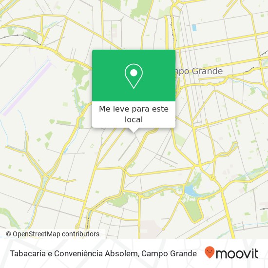 Tabacaria e Conveniência Absolem mapa