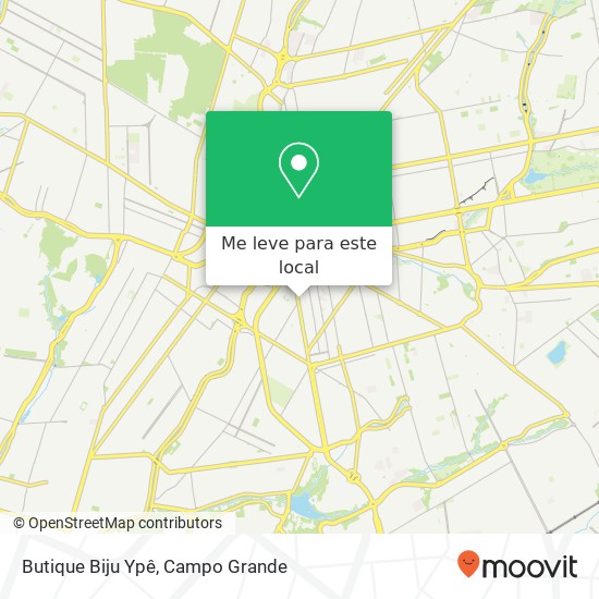 Butique Biju Ypê, Glória Campo Grande-MS mapa