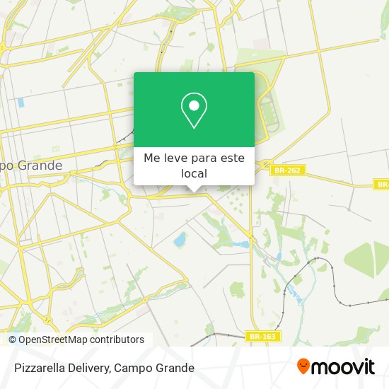 Pizzarella Delivery mapa