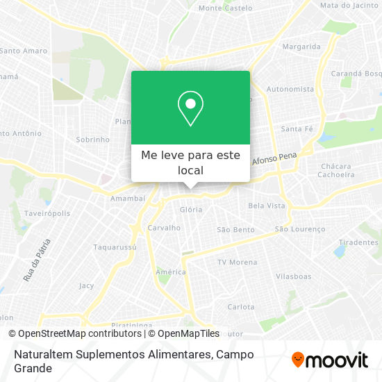 Naturaltem Suplementos Alimentares mapa