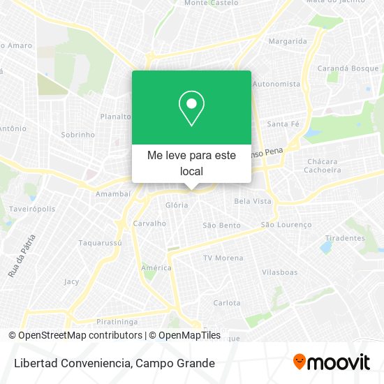 Libertad Conveniencia mapa