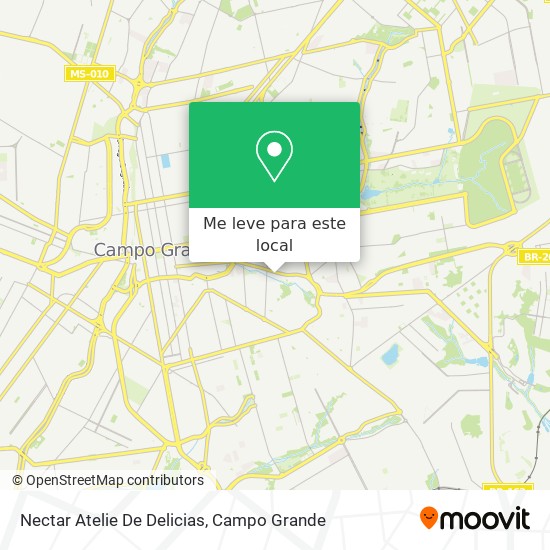 Nectar Atelie De Delicias mapa