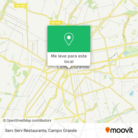 Serv Serv Restaurante mapa