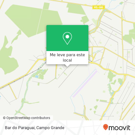 Bar do Paraguai, Avenida Nove, 127 Nova Campo Grande Campo Grande-MS 79104-270 mapa