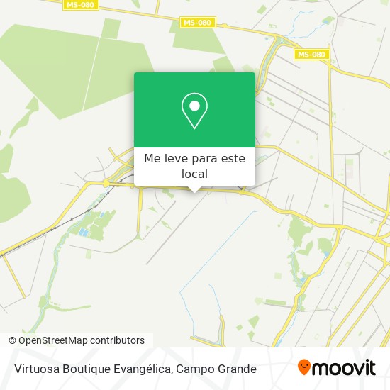 Virtuosa Boutique Evangélica mapa