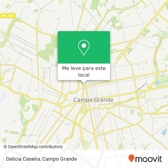 Delicia Caseira, Rua dos Ferroviários, 239 Cabreúva Campo Grande-MS 79008-420 mapa