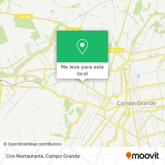 Cris Restaurante mapa