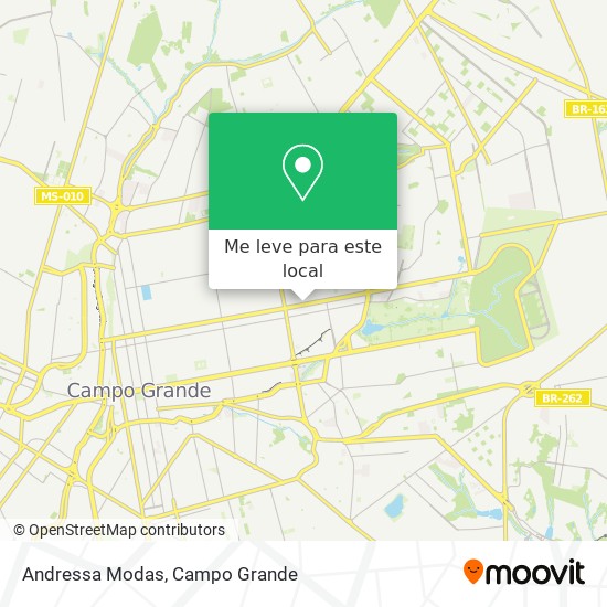 Andressa Modas mapa