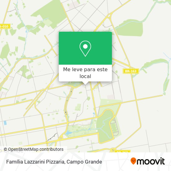 Família Lazzarini Pizzaria mapa