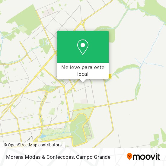 Morena Modas & Confeccoes mapa