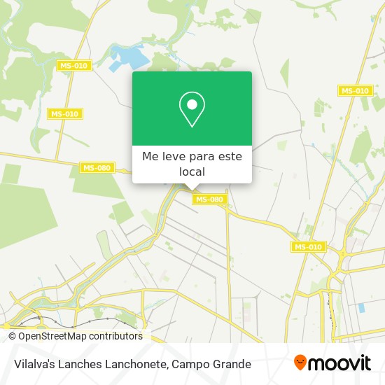 Vilalva's Lanches Lanchonete mapa