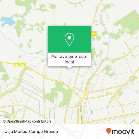 Juju Modas, Rua Montes Claros, 39 Nasser Campo Grande-MS 79117-362 mapa