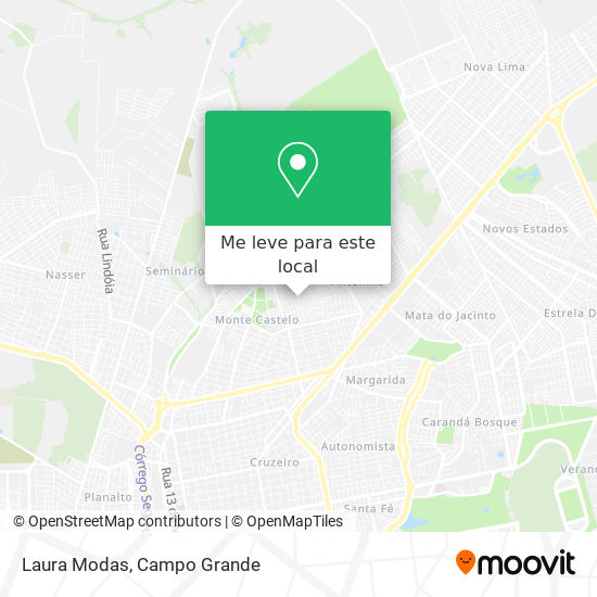 Laura Modas mapa