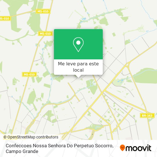 Confeccoes Nossa Senhora Do Perpetuo Socorro mapa