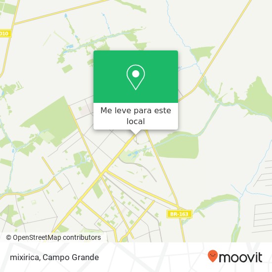 mixirica, Nova Lima Campo Grande-MS 79062-200 mapa