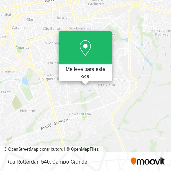 Rua Rotterdan 540 mapa