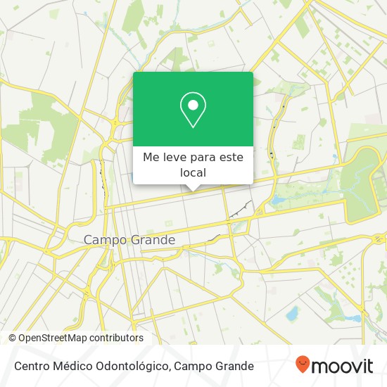 Centro Médico Odontológico mapa