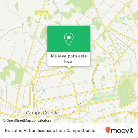 Brazofrio Ar Condicionado Ltda mapa