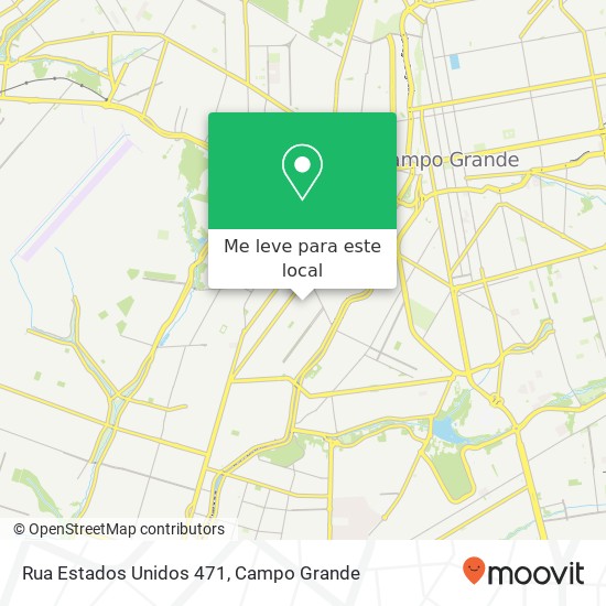 Rua Estados Unidos 471 mapa