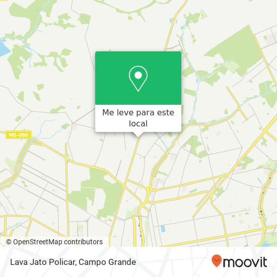 Lava Jato Policar mapa