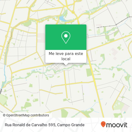Rua Ronald de Carvalho 595 mapa