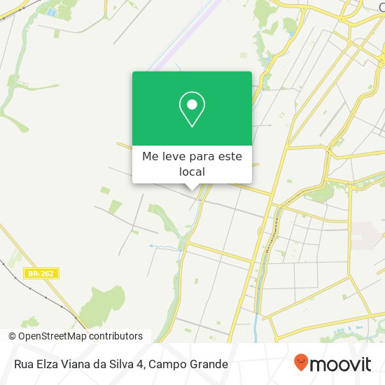 Rua Elza Viana da Silva 4 mapa