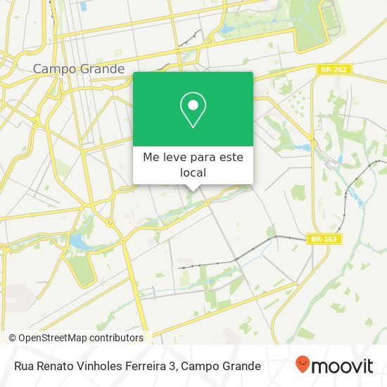 Rua Renato Vinholes Ferreira 3 mapa