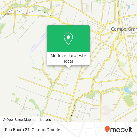 Rua Bauru 21 mapa