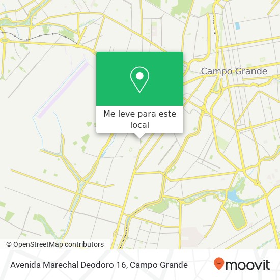 Avenida Marechal Deodoro 16 mapa