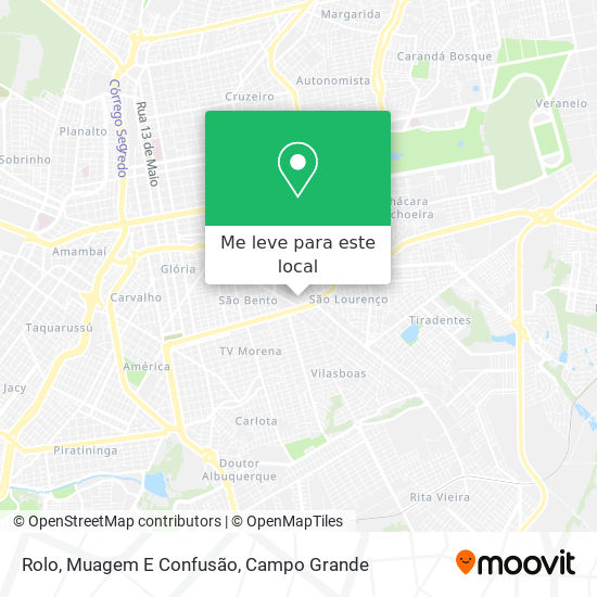 Rolo, Muagem E Confusão mapa