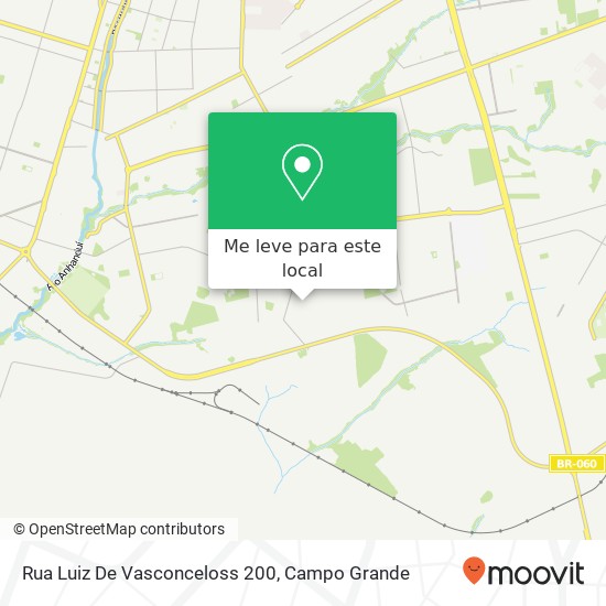 Rua Luiz De Vasconceloss 200 mapa