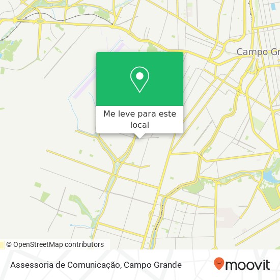 Assessoria de Comunicação mapa