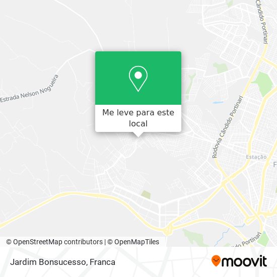 Jardim Bonsucesso mapa