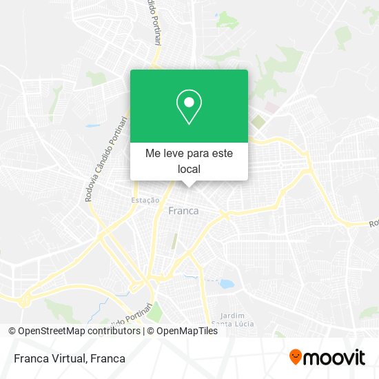 Franca Virtual mapa