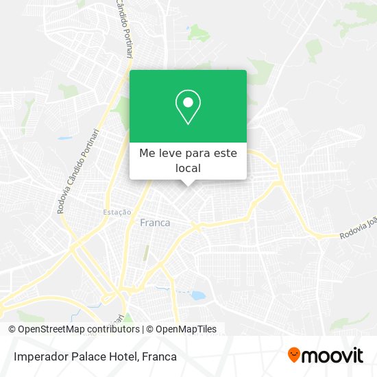 Imperador Palace Hotel mapa