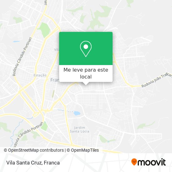 Vila Santa Cruz mapa