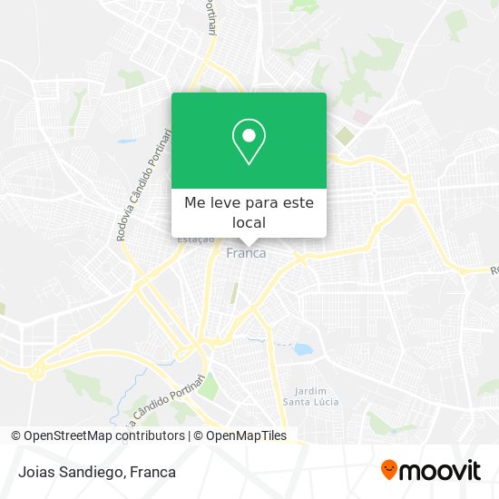 Joias Sandiego mapa