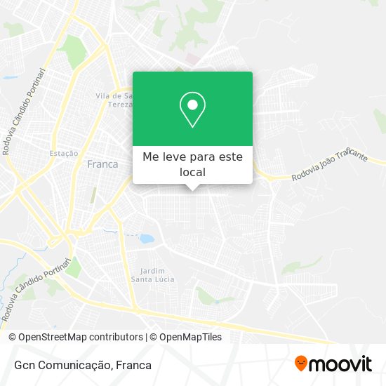 Gcn Comunicação mapa