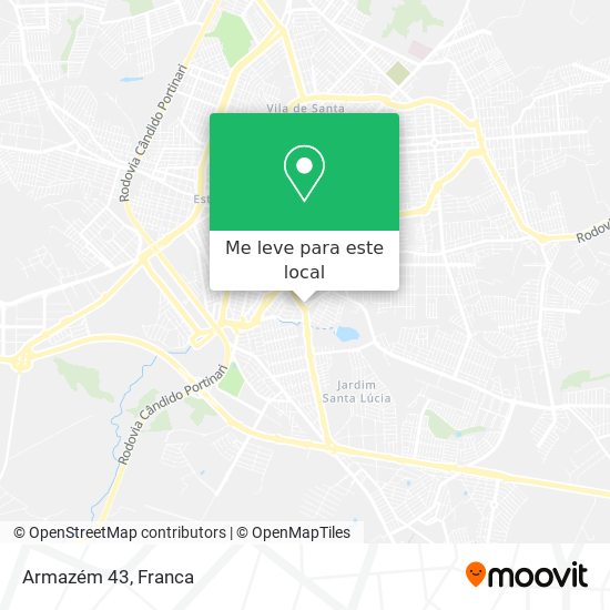 Armazém 43 mapa