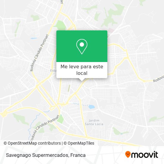 Savegnago Supermercados mapa