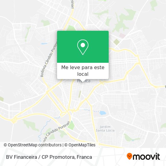 BV Financeira / CP Promotora mapa