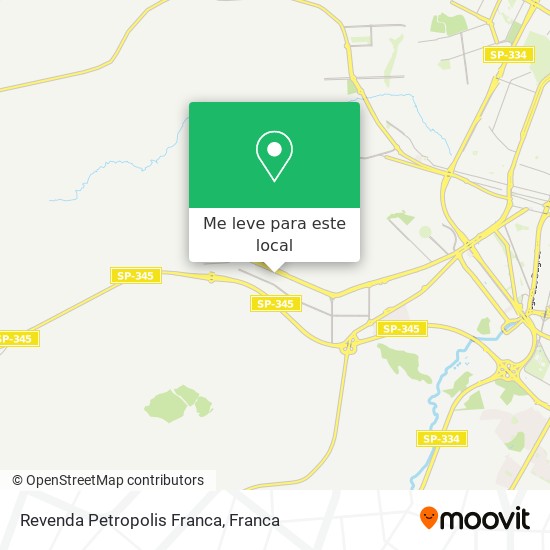 Como chegar até Revenda Petropolis Franca em Franca de Ônibus?