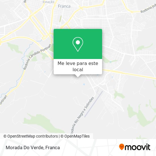 Morada Do Verde mapa
