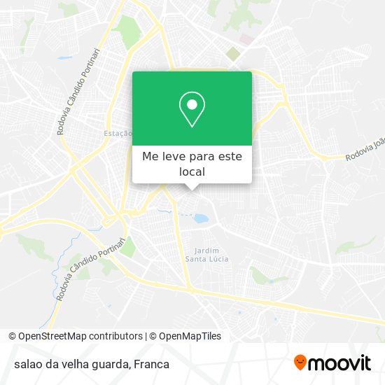 salao da velha guarda mapa