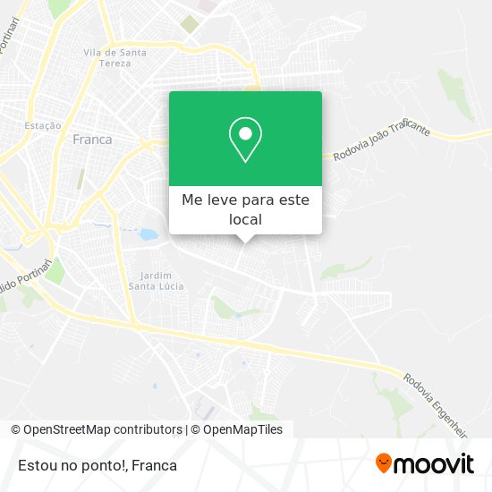 Estou no ponto! mapa