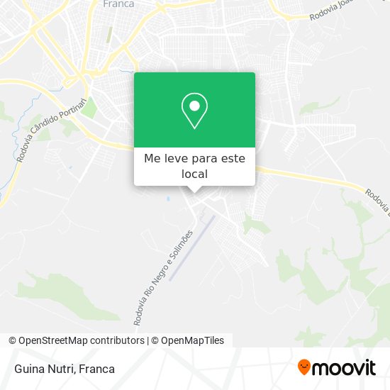 Guina Nutri mapa